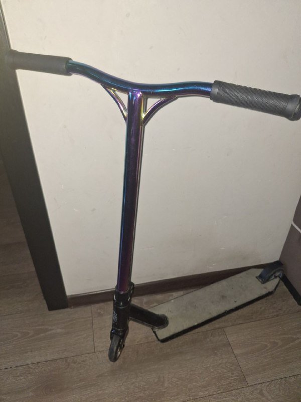 Трюковой самокат Blazer Pro Complete Outrun FX Neo Chrome 100 мм 3