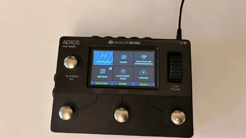 Singular Sound Aeros Loop Studio лупер 1