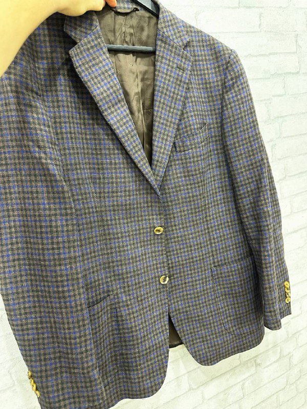 Мужской итальянский пиджак размер XL 2