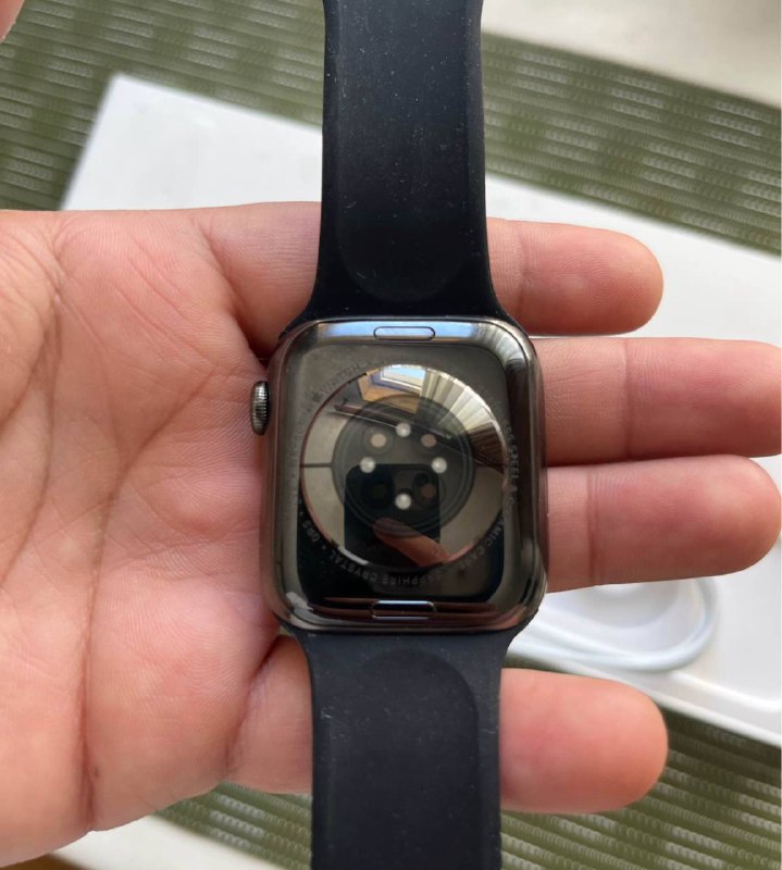 Apple Watch 7 45 stainless steel 3