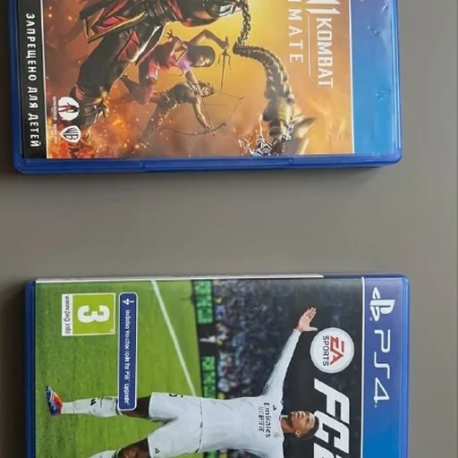 Диски EA Sports FC 25, Mortal Kombat 11 Ultimate