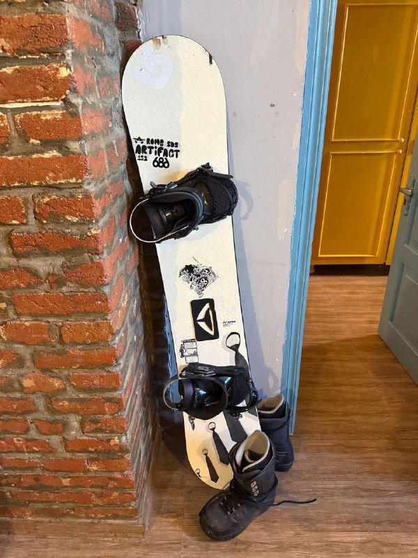 Сноуборд Rome Artifact, крепления SP Destroid, ботинки Burton Rampant