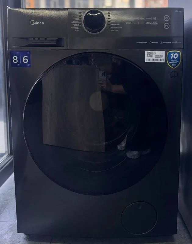 Стирально-сушильная машина Midea MF200D80WB/T 1