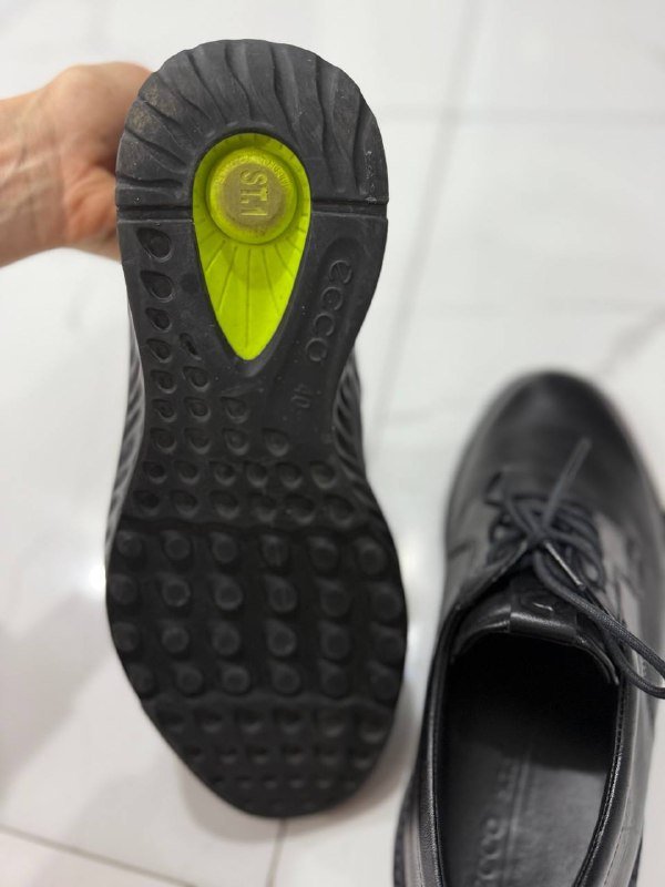 ECCO кожаные мужские туфли 40 размер 2