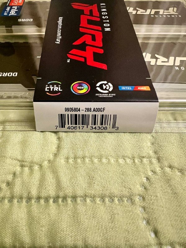 Kingston Fury Beast RGB 64GB DDR5 память 3