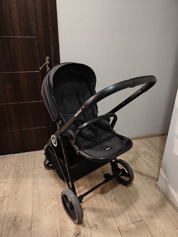 Коляска детская 3 в 1 с дождевиком, москитной сеткой и накрытием от солнца 2