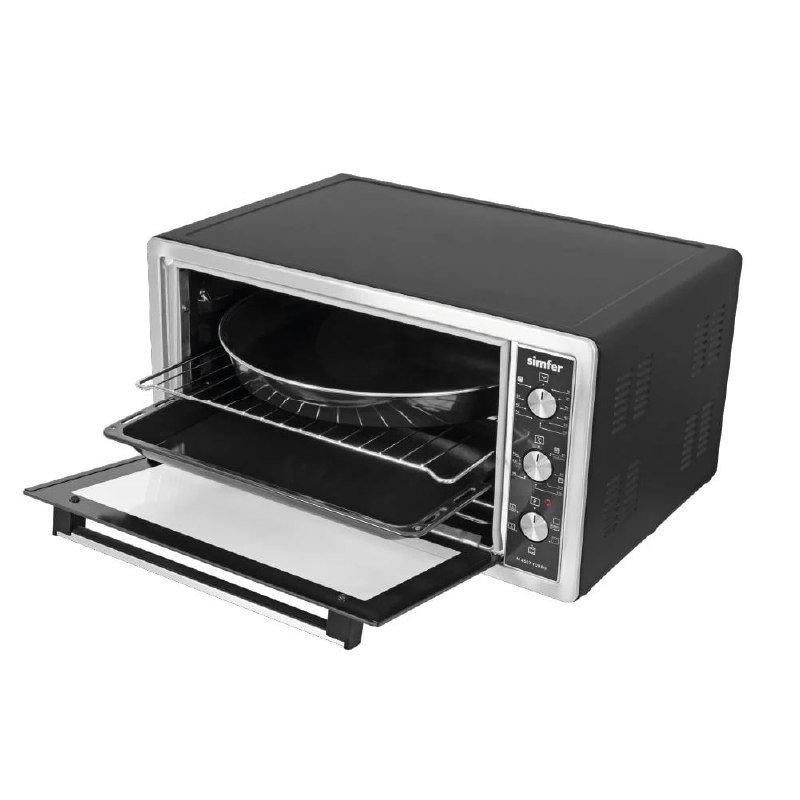 Электродуховка Simfer M4507 Turbo с противнями и решеткой 2