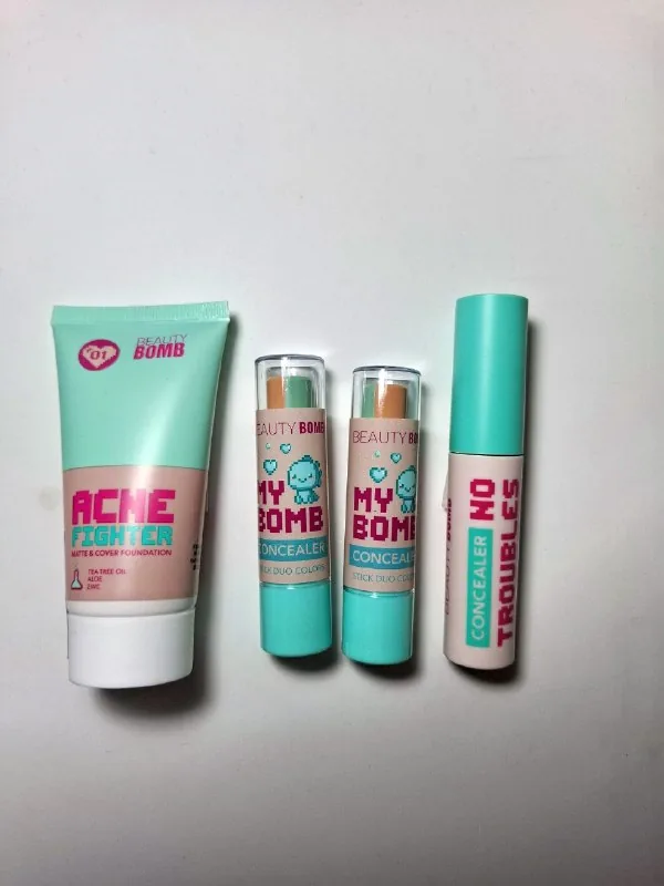 Консилер, тональный крем Beauty Bomb