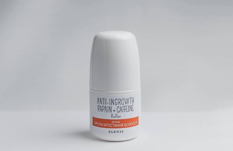 Роллер против вросших волос Папаин + Кофеин 50 мл