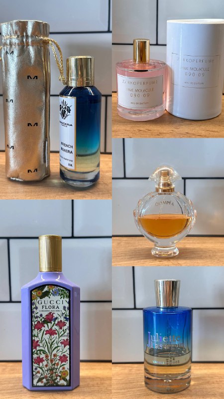 Парфюмерия Gucci, Juliette has a gun, Zarkoperfume, Olympea, Mancera
