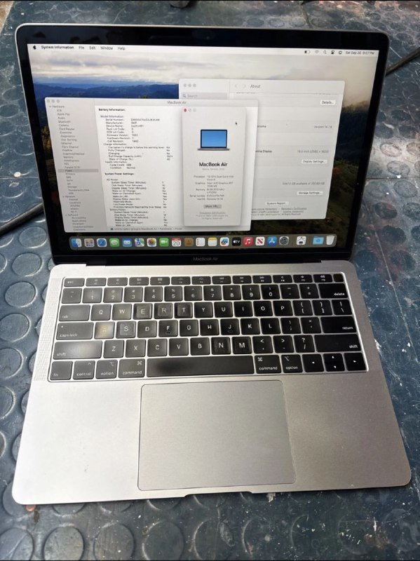 Macbook Air 2019 с зарядкой 2