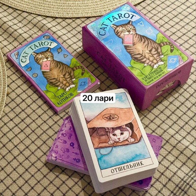 Таро котиков карточная игра