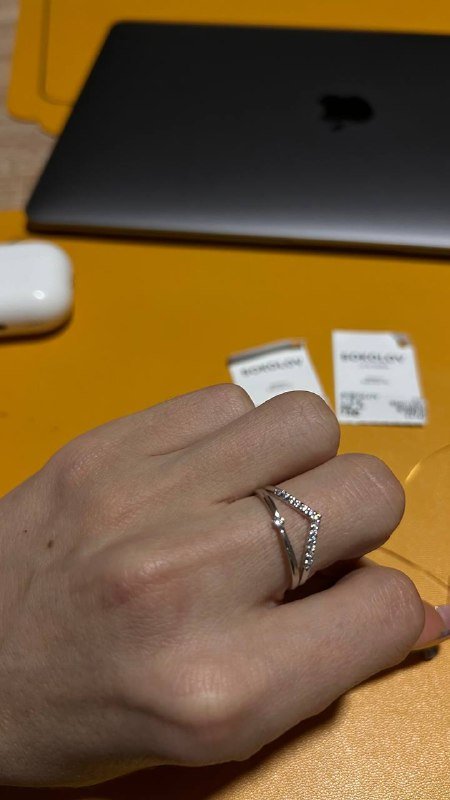 Два кольца размер 19