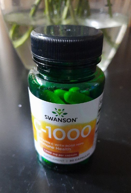 Витамин C 1000 мг капсулы Swanson