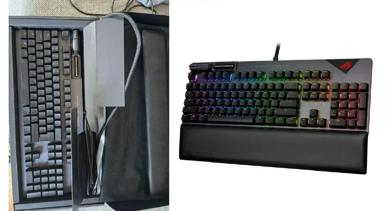 Клавиатура ASUS ROG Strix Flare II UK, Контроллер Redragon CERES, Контроллер Xbox Series S Wireless, Arctic p12 silent, Corsair Case Fan, NZXT F120 RGB, Блок питания NZXT C1200 1