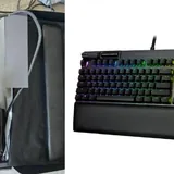 Клавиатура ASUS ROG Strix Flare II UK, Контроллер Redragon CERES, Контроллер Xbox Series S Wireless, Arctic p12 silent, Corsair Case Fan, NZXT F120 RGB, Блок питания NZXT C1200 1