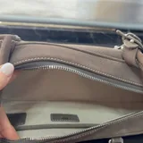 Сумка багет из натуральной замши 5