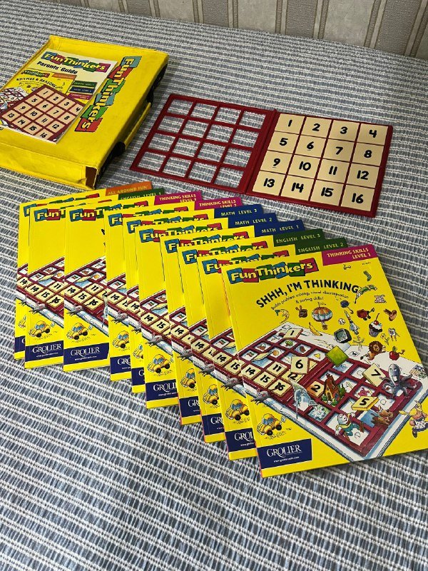 Grolier Fun Thinkers Parent's Guide набор