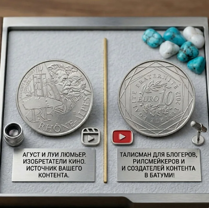 Серебряная монета 10 евро 1