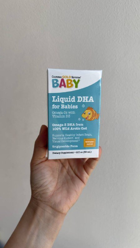 Детский витамин D3 плюс омега 3