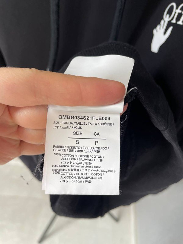 Худи OFF WHITE размер S 6