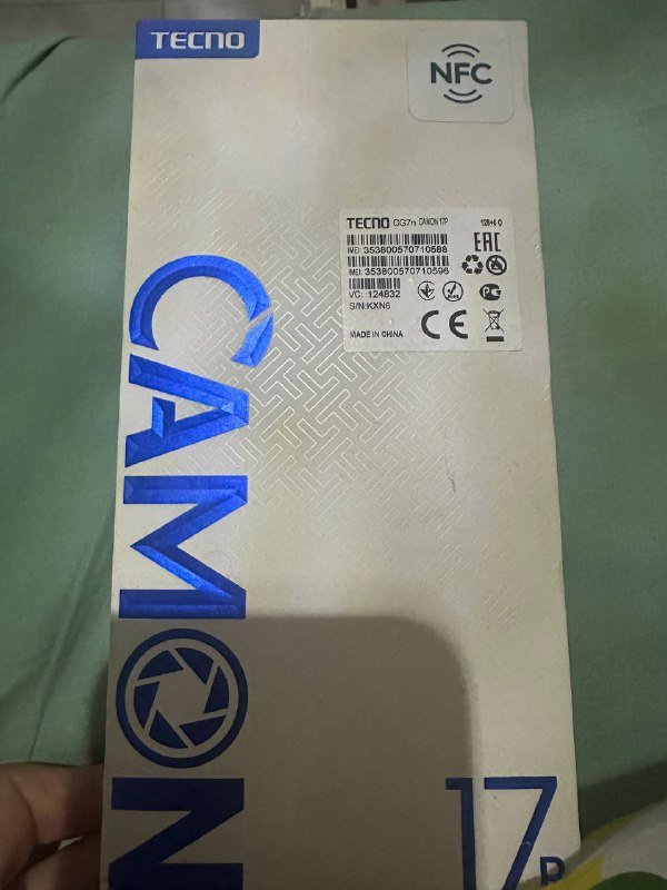 Телефон Tecno Camon 17P 128+6GB
