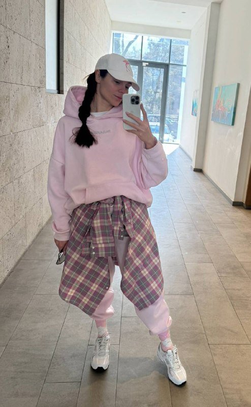 Розовый костюм на флисе