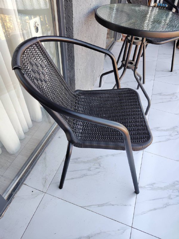 Кольцевая LED-лампа, баскетбольный мяч, комплект мебели для балкона 7