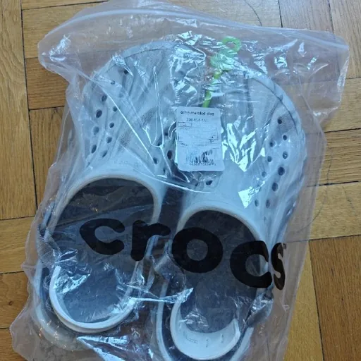 Crocs Echo Clog Marbled, белые