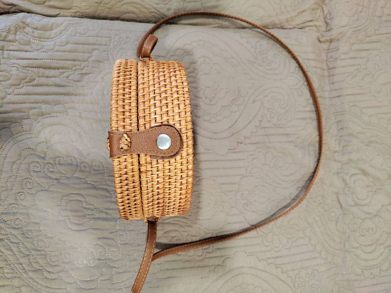Стильная плетёная сумка из Таиланда 4