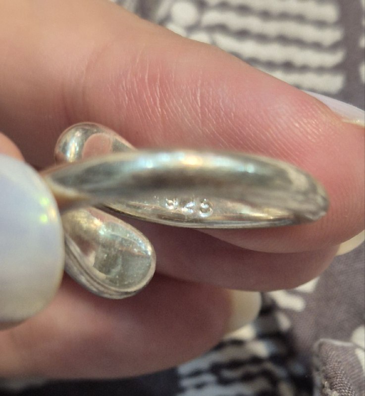 Серебряное кольцо минималистичное 5
