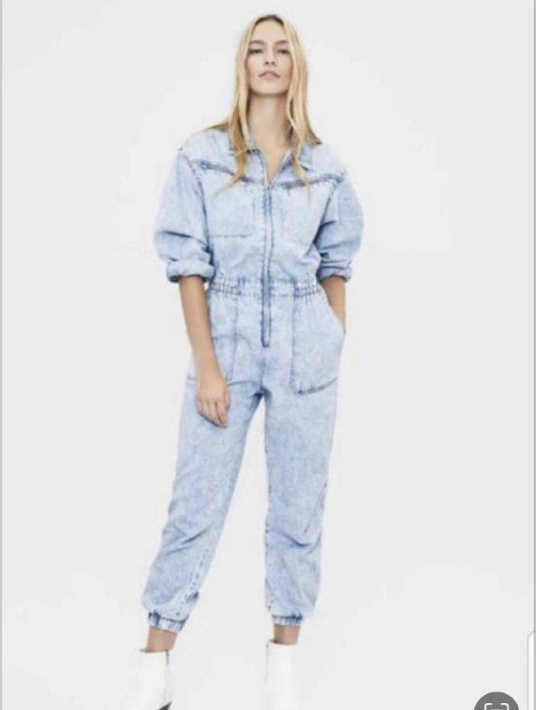 Джинсовый комбинезон Bershka XS