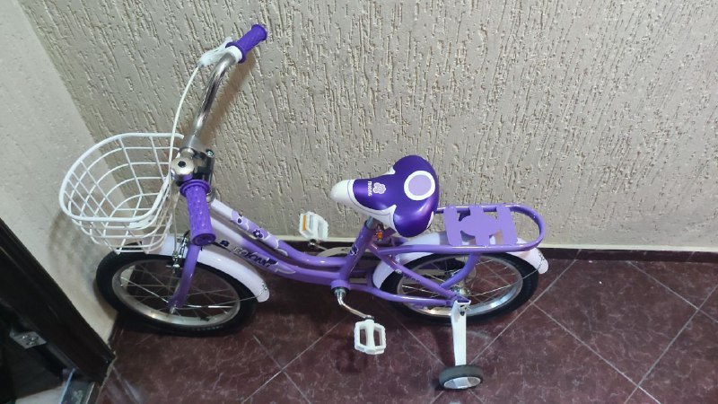 Детский велосипед 16" для 4-6 лет