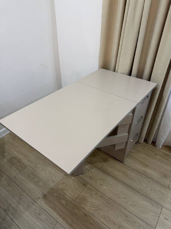 Стол-книжка с тумбой и ящиками 2