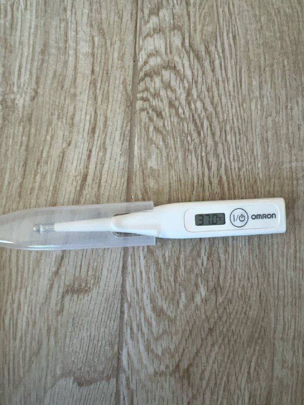 Электронный градусник б/у Omron