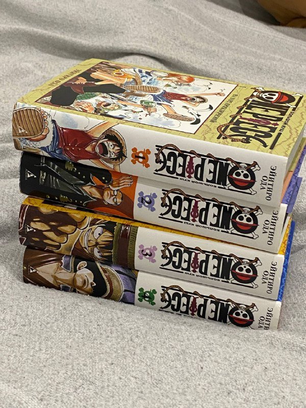 Манга книги One Piece 4 тома