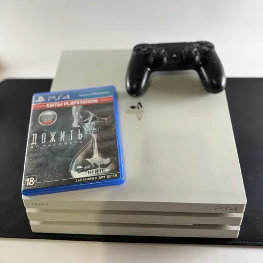 Sony PlayStation 4 Pro с геймпадом и игрой «Дожить до рассвета»