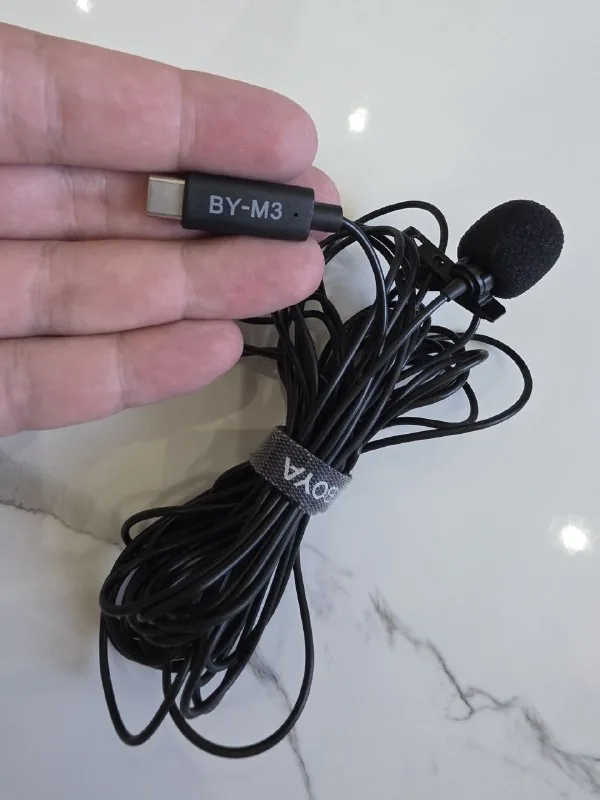 BOYA BY-M3 проводной микрофон-петличка USB-C