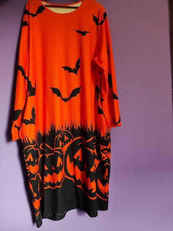 Платье оверсайз для Хэллоуина 4XL