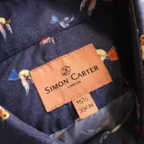 Мужская рубашка Simon Carter с принтом птиц 3