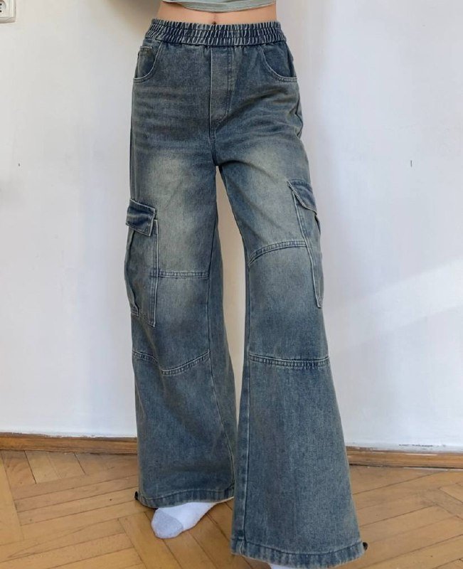 Джинсы карго, штаны Zara