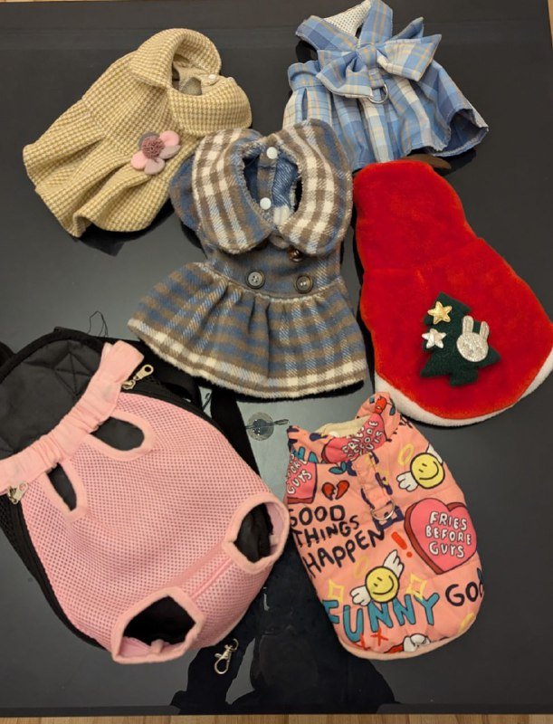 Одежда для собак и рюкзак- переноска для собак