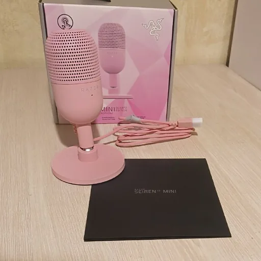 Razer Seiren Mini V3 Quartz მიკროფონი