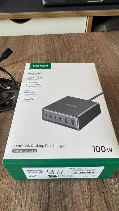 Зарядное устройство Ugreen 100W 1