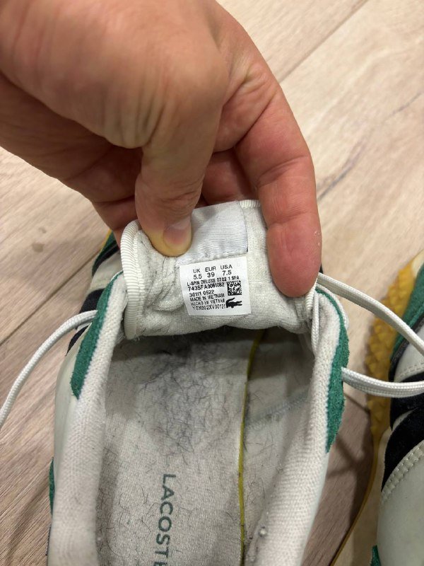 Оригинальные кроссовки Lacoste EUR 39 2