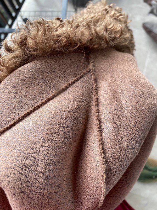 Шуба оверсайз из искусственного меха 2XL