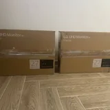 LG 27UP550-W, 2 монитора 1