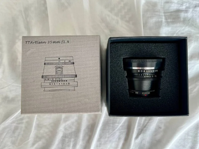 TTArtisan 35mm F1.4 объектив для Sony E