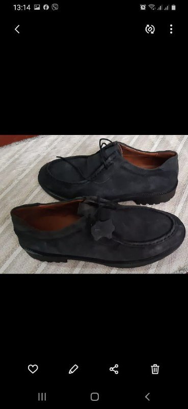 Новая кожаная обувь 45 размер летние модели 9