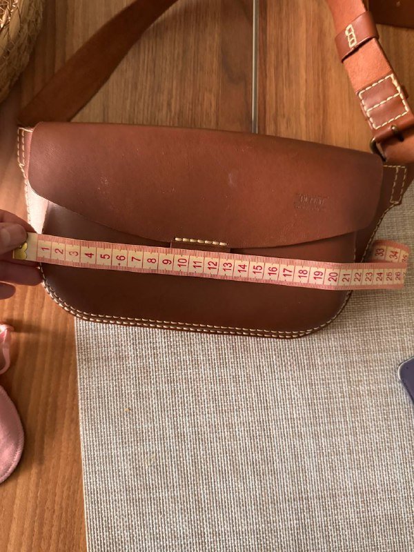 Поясная сумка IAMPOINT из натуральной кожи 6